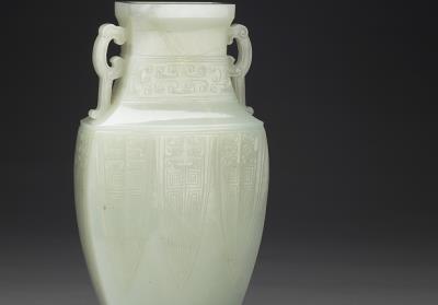 图片[3]-Jade vase, Qing dynasty (1644-1911)-China Archive